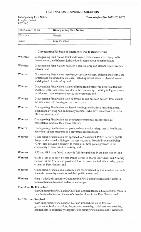 rising crime page