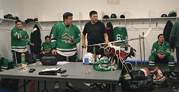 A still from the film "Siksikakowan: The Blackfoot Man".