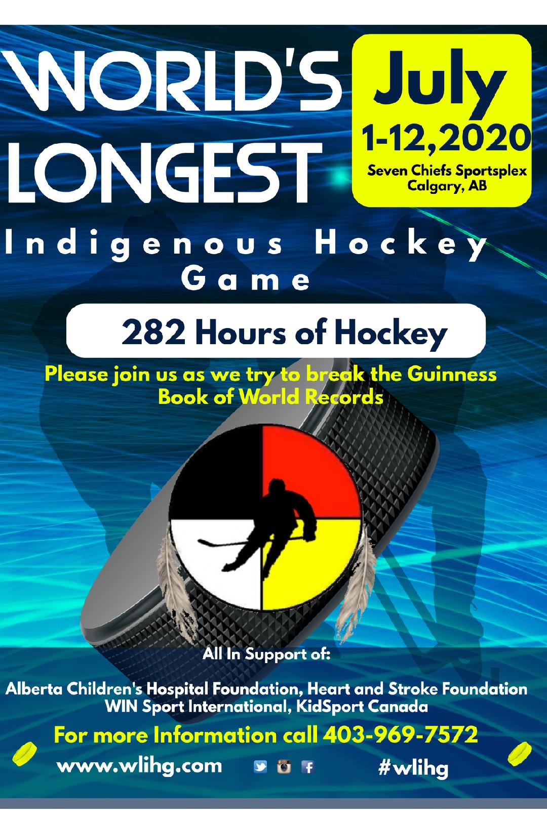poster for hockey game
