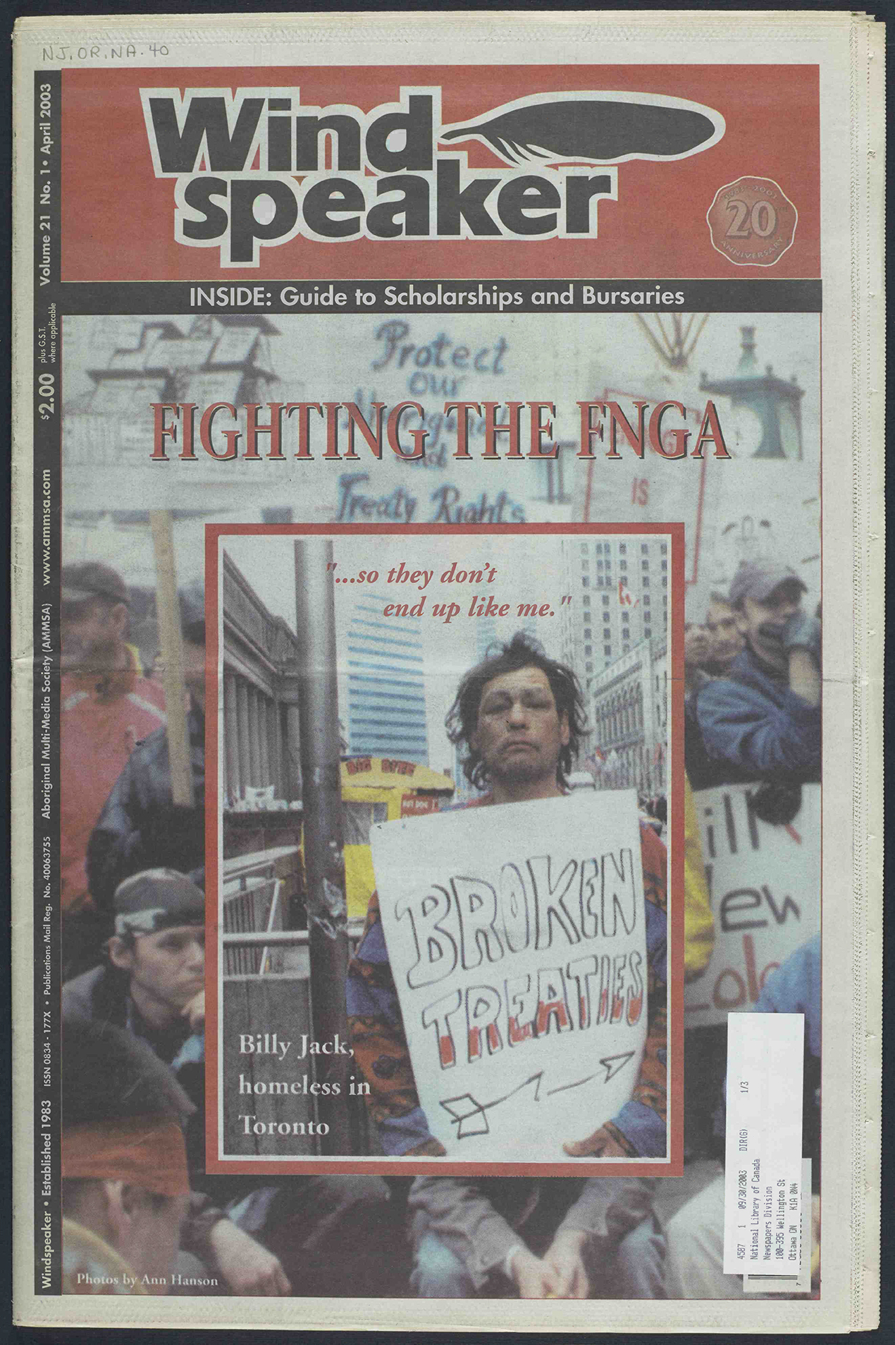 April 2003