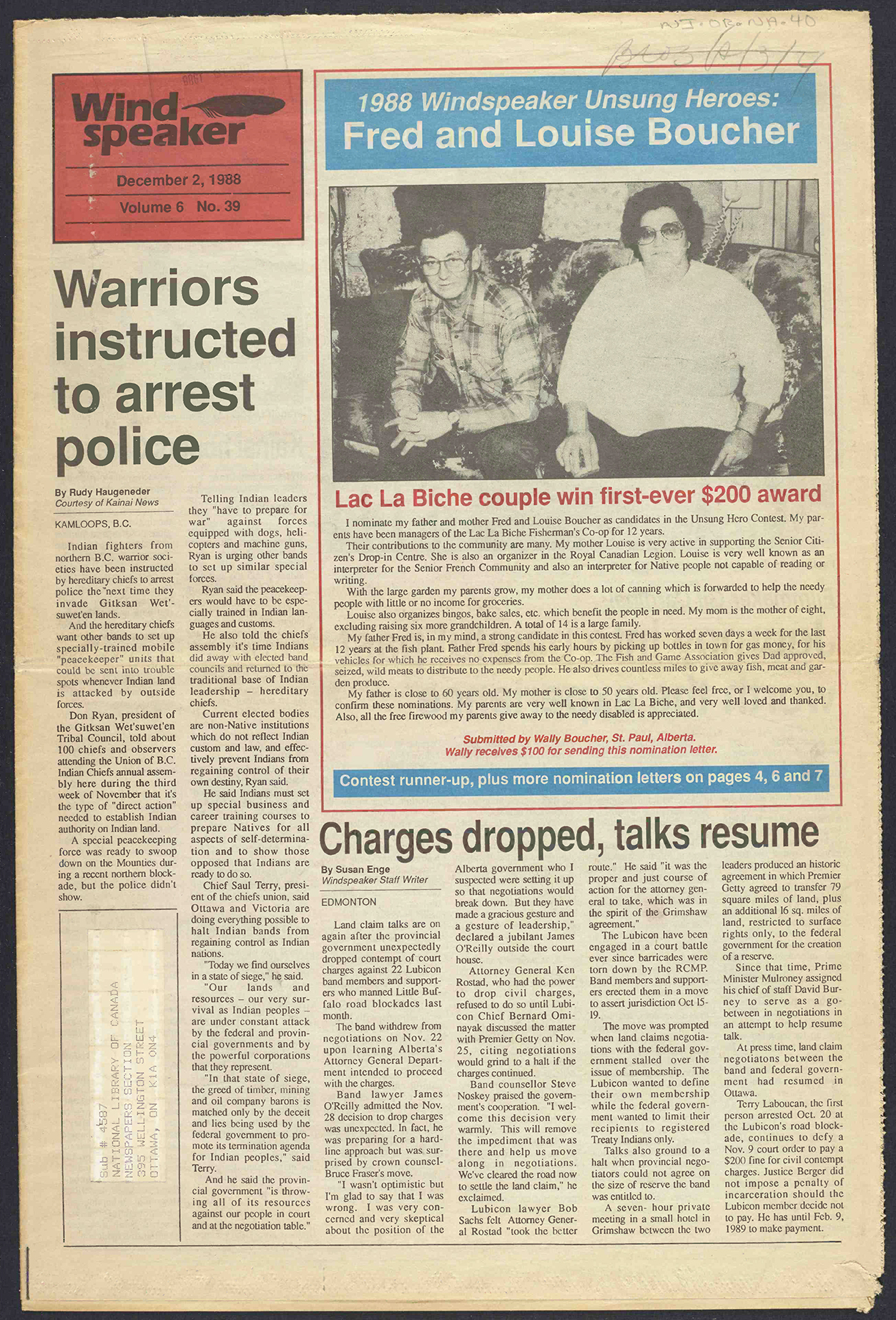 December 2, 1988
