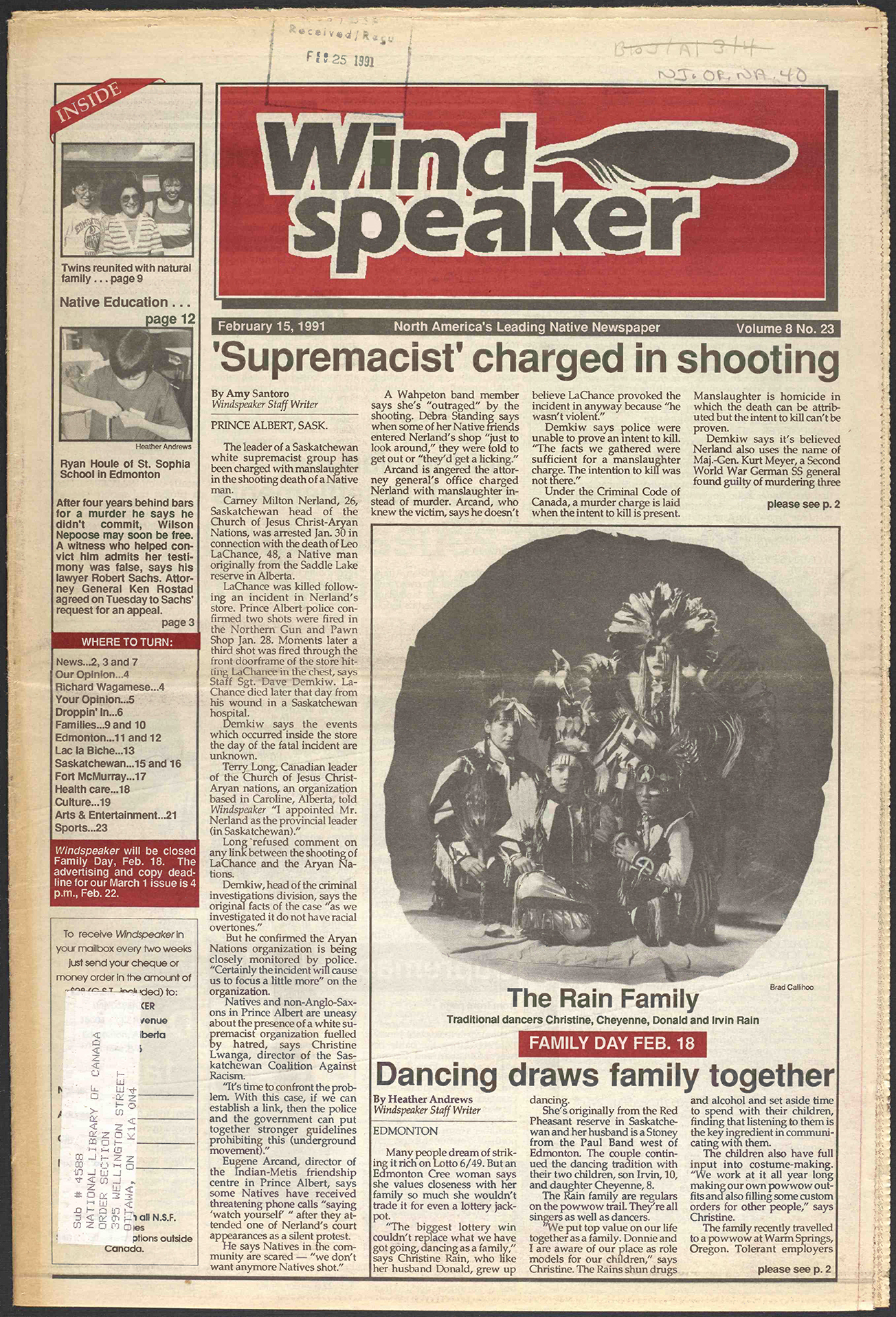 February 15, 1991