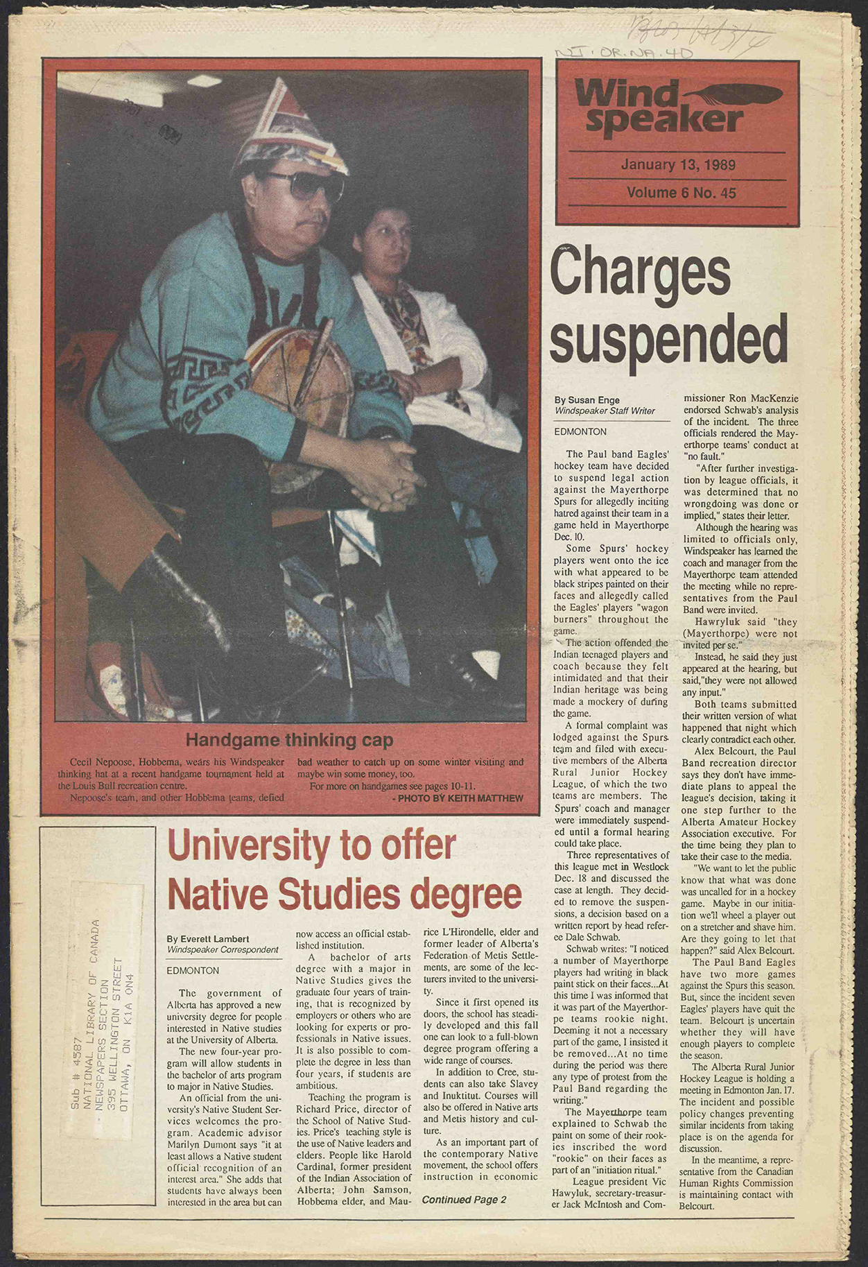 January 13, 1989
