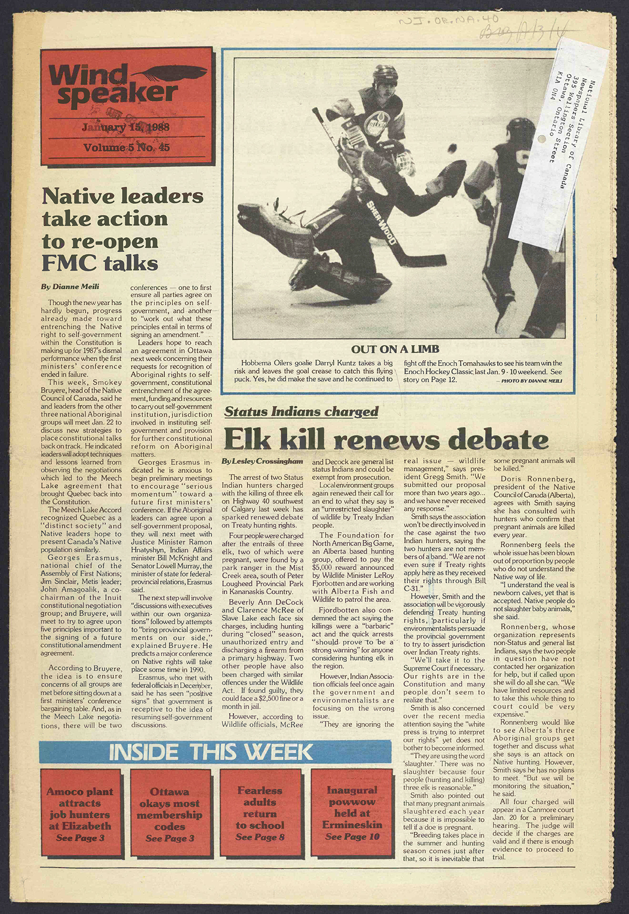 January 15, 1988 
