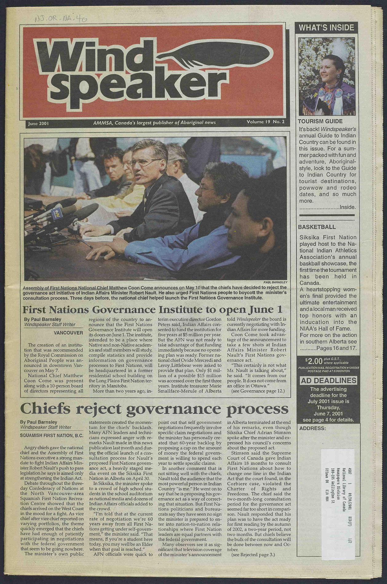 June 2001