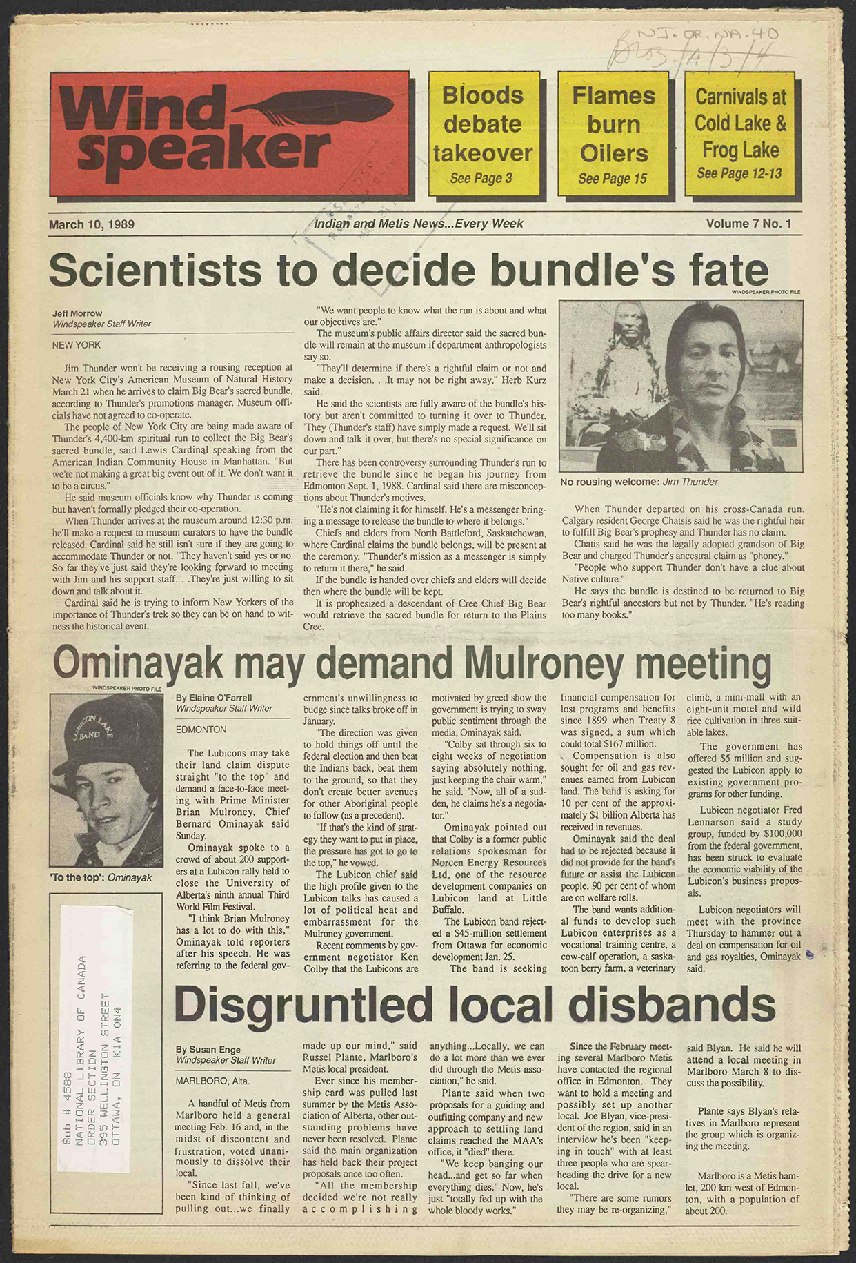 March 10, 1989