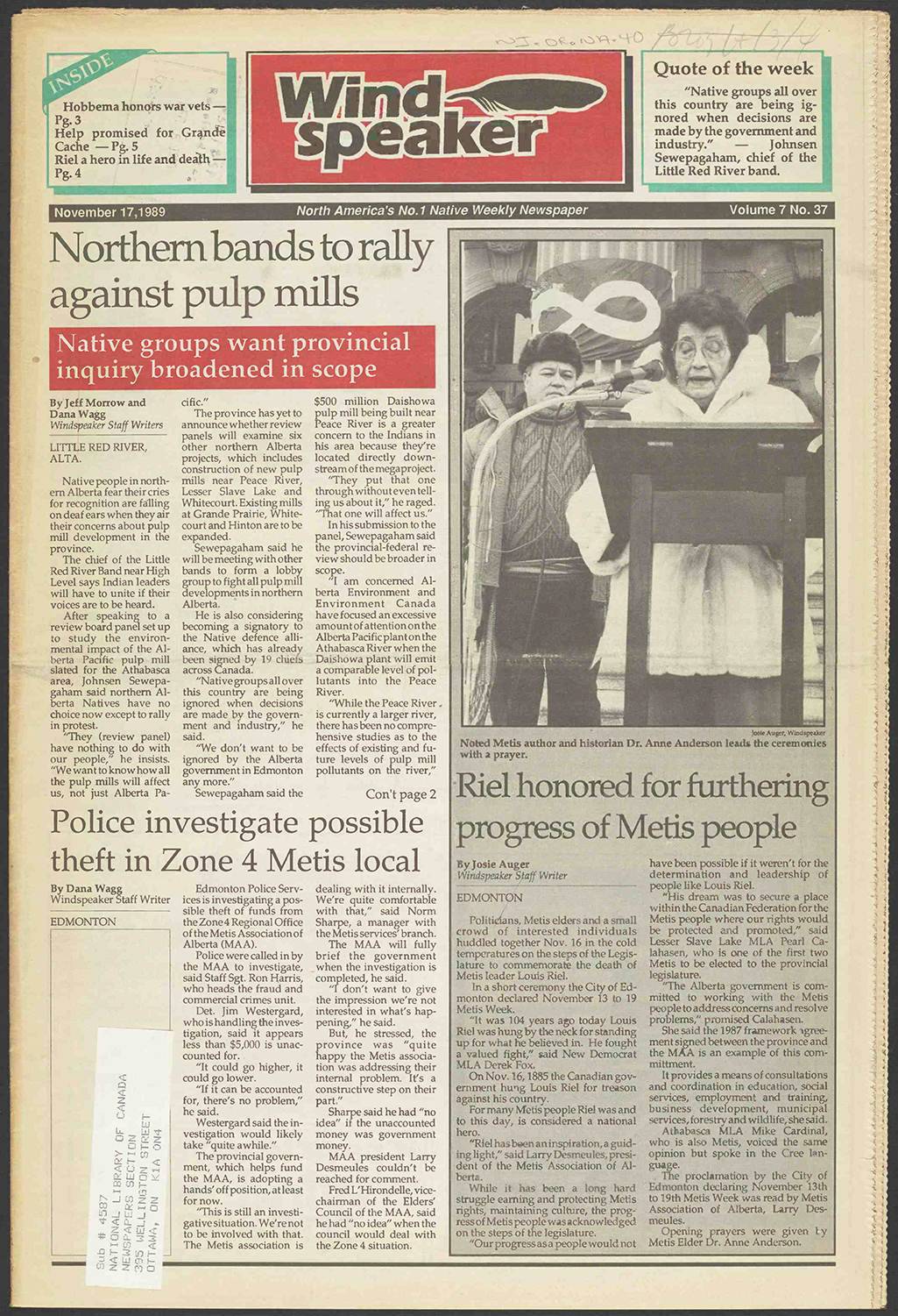 November 17, 1989