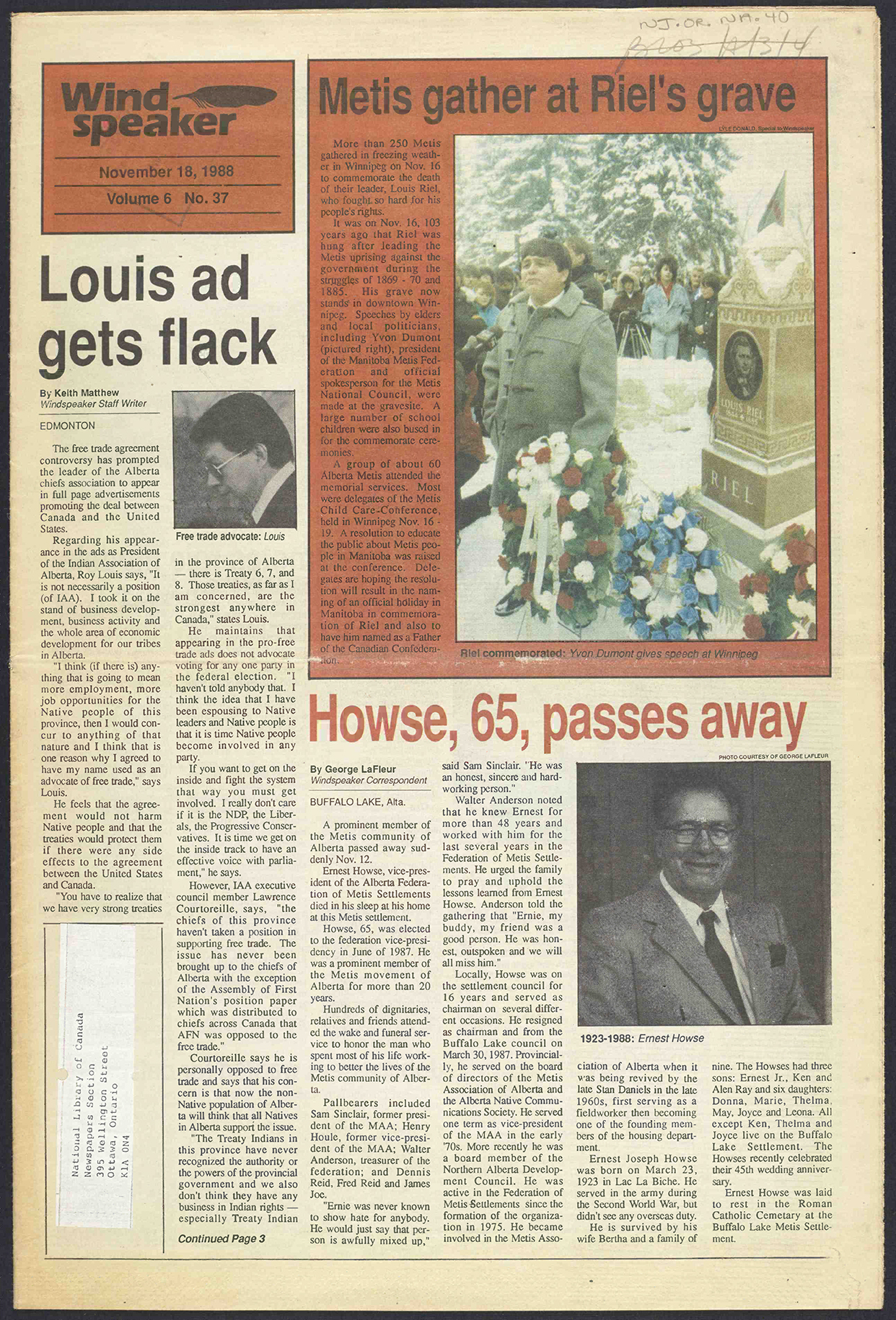 November 18, 1988