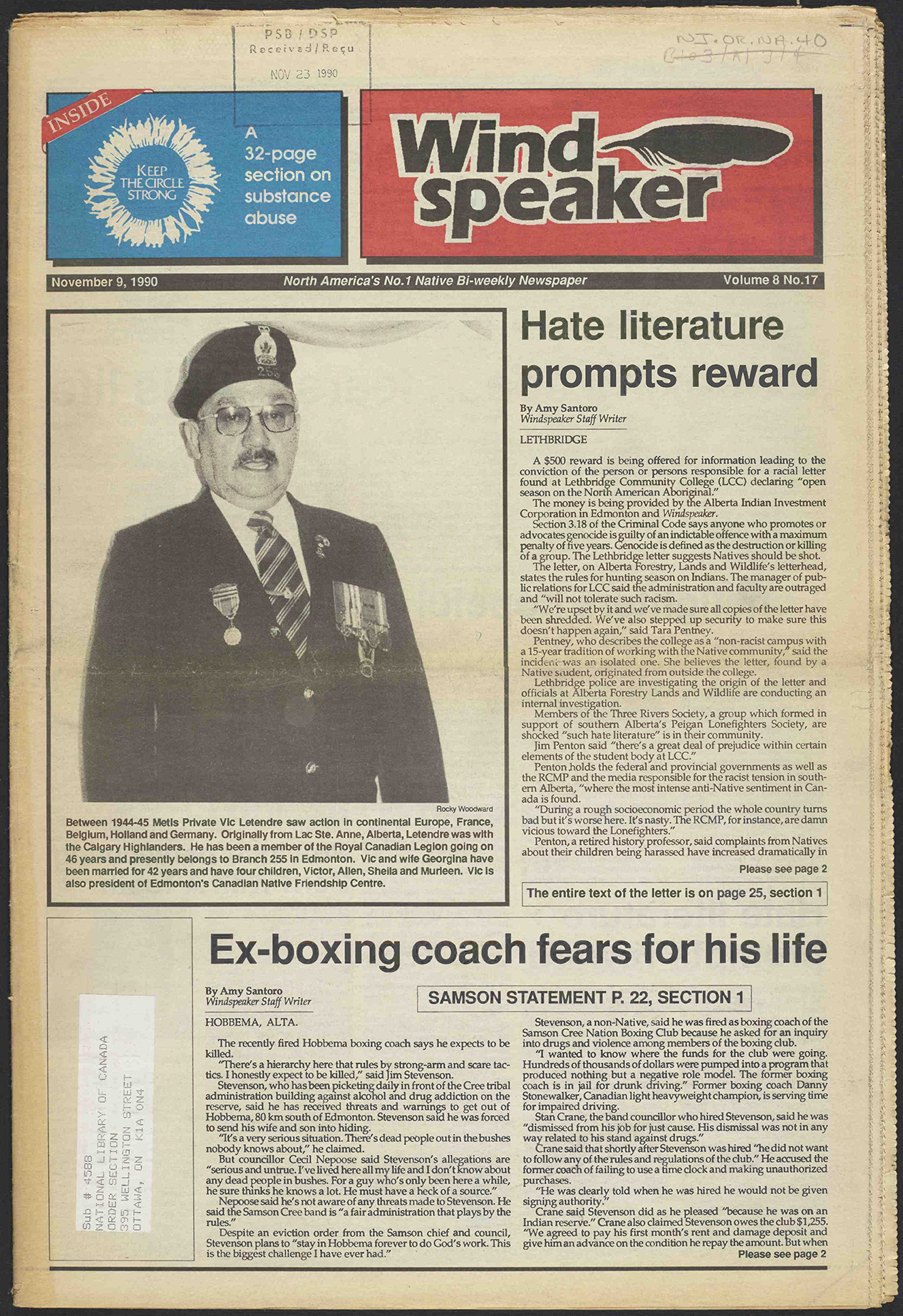 November 9, 1990
