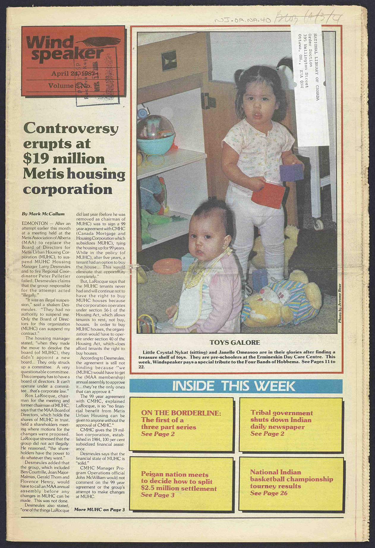 April 24, 1987
