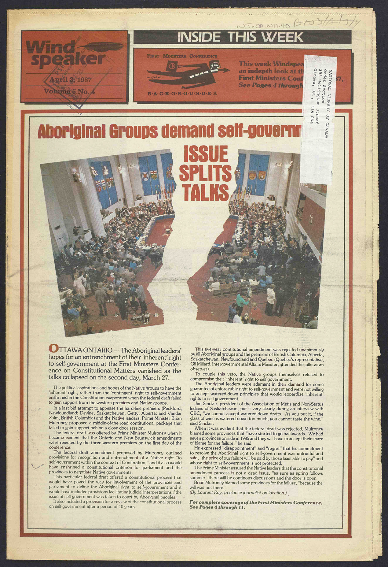 April 3, 1987