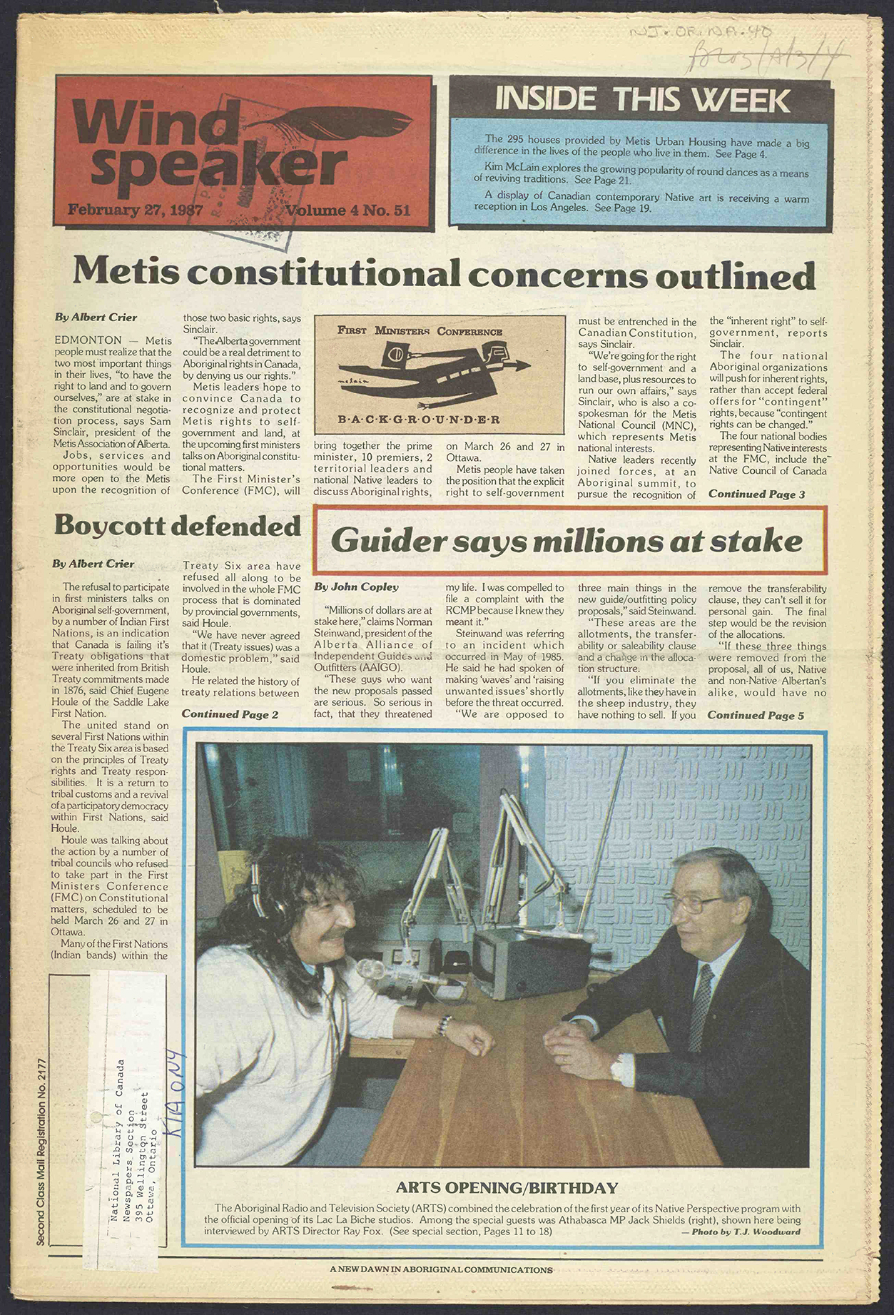 February 27, 1987 
