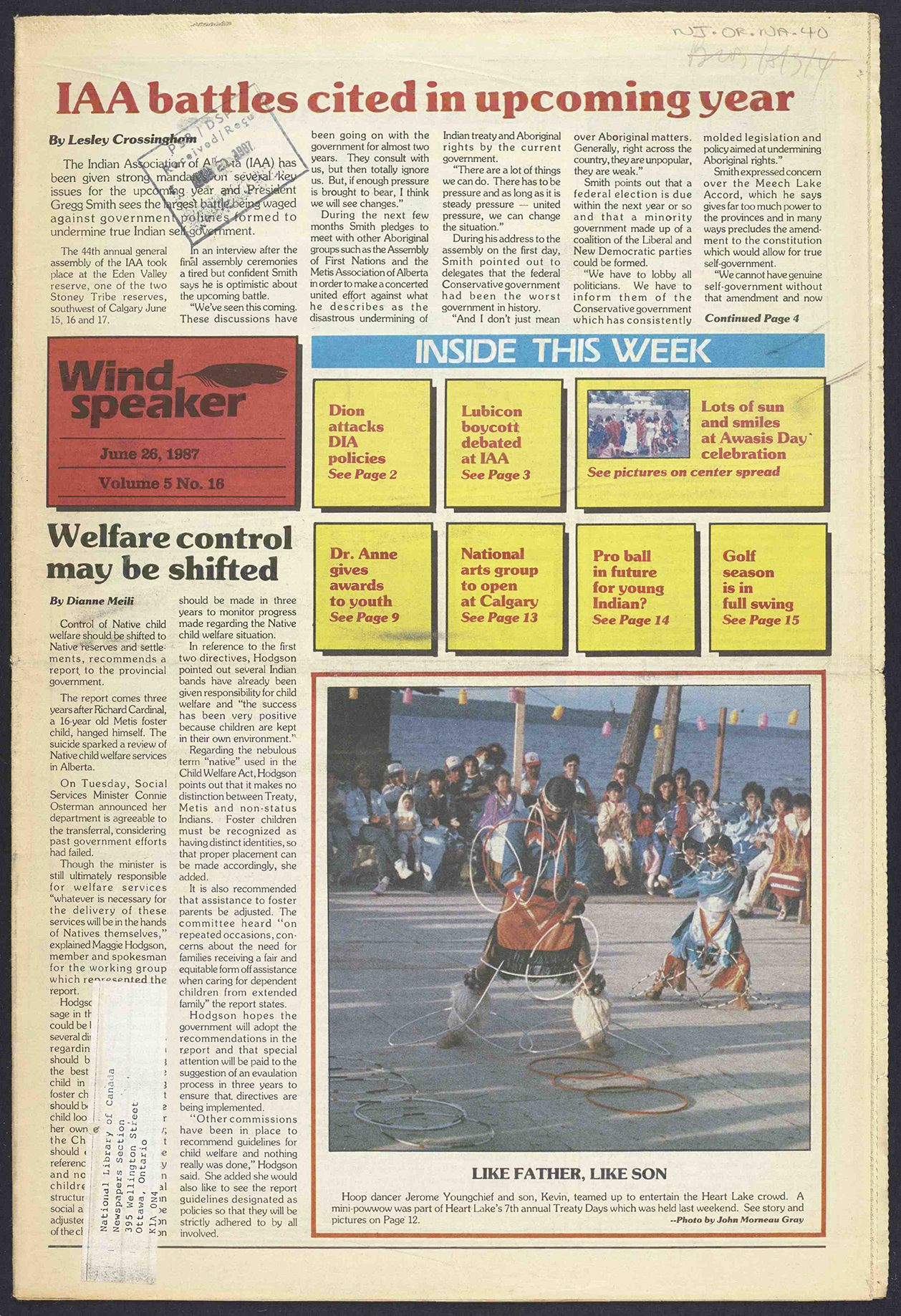 June 26, 1987