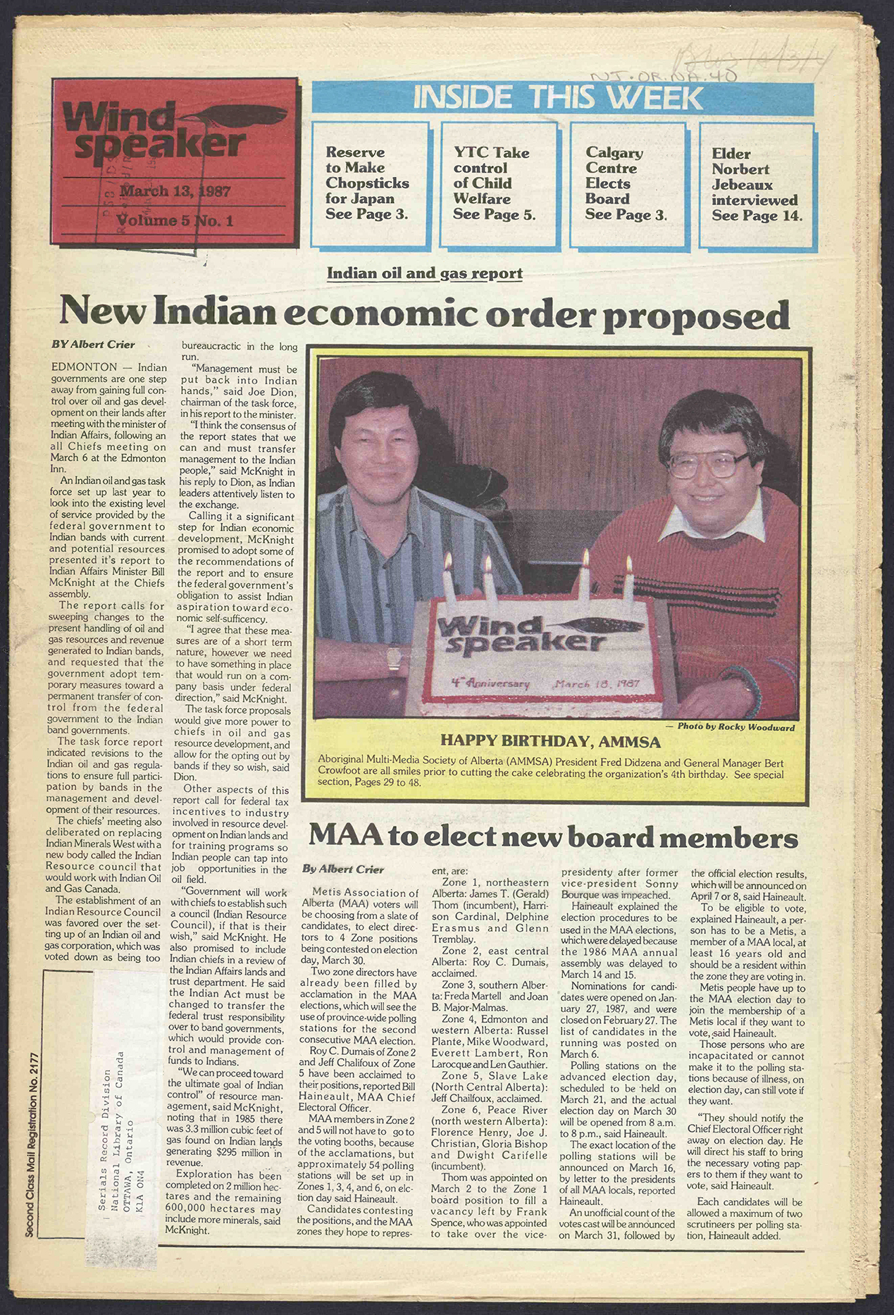 March 13, 1987