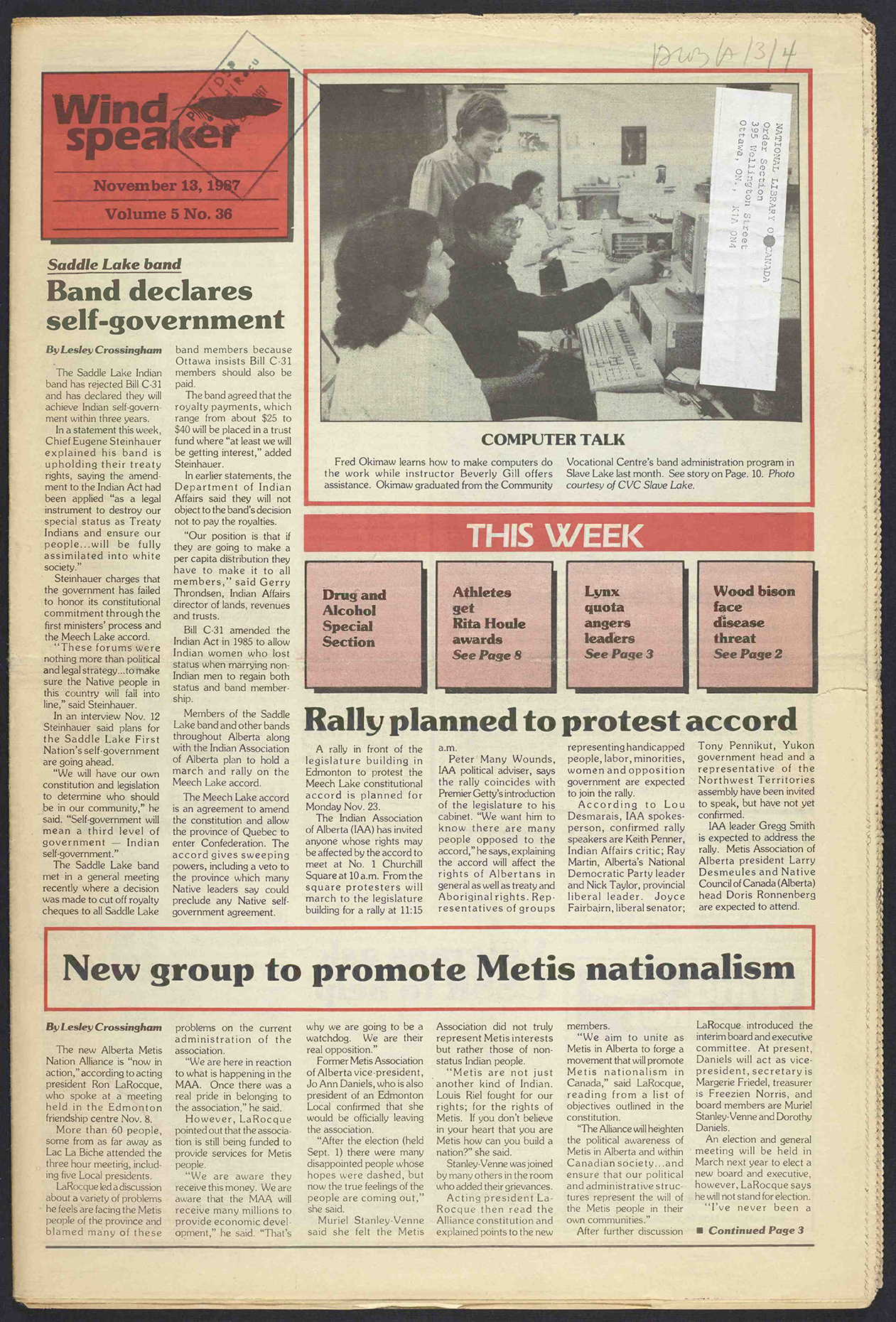 November 13, 1987