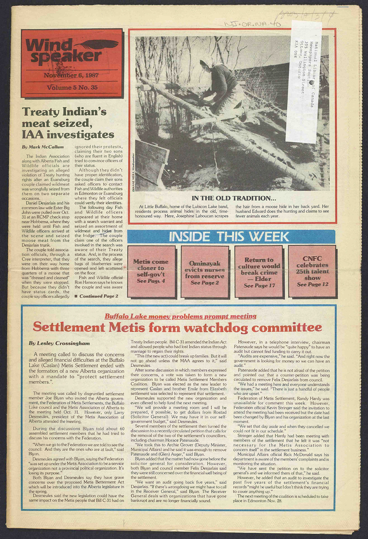 November 6, 1987