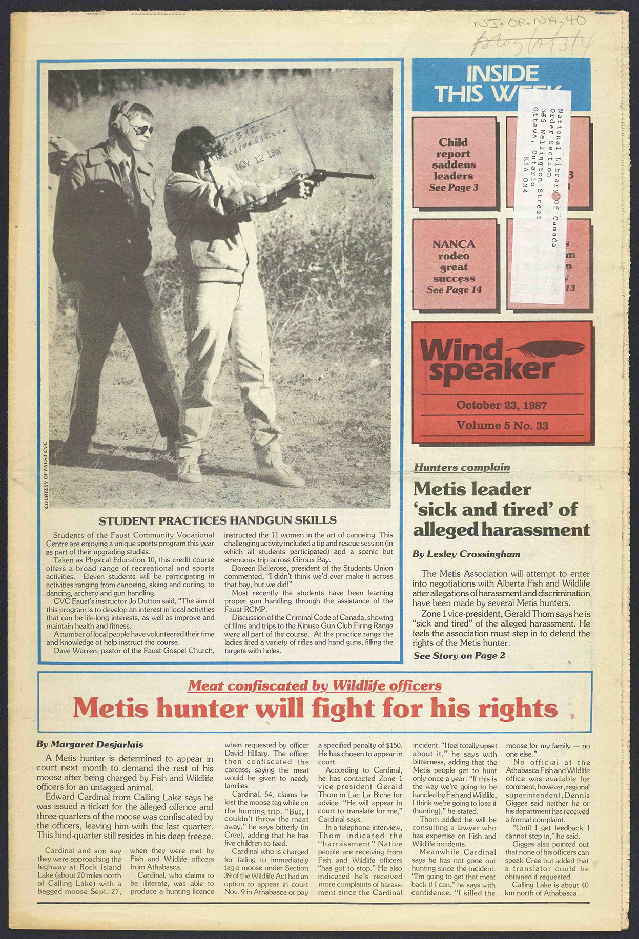 October 23, 1987