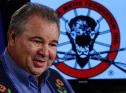 Manitoba Metis President, David Chartrand 