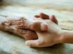 Elders hand