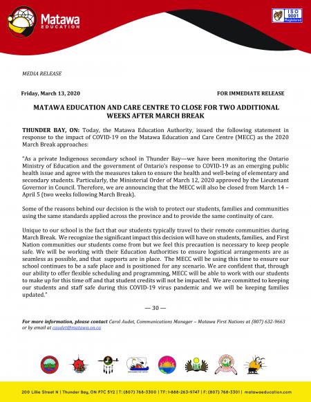 MATAWA EDUCATION